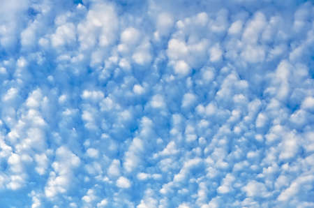 blue sky background with cloudsの写真素材