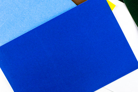 multicolor abstract background made of colored paper sheets. High quality photo