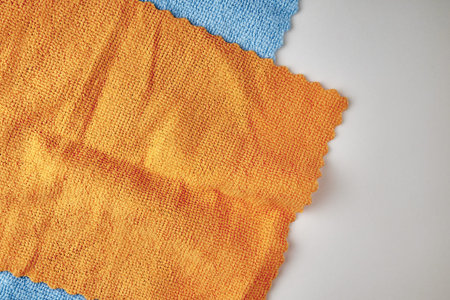 colorful background of colorful microfiber napkins screensaver backdrop. high quality photo