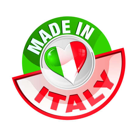 icon made in italyのイラスト素材