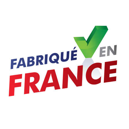 made in france - fabriqué en franceのイラスト素材