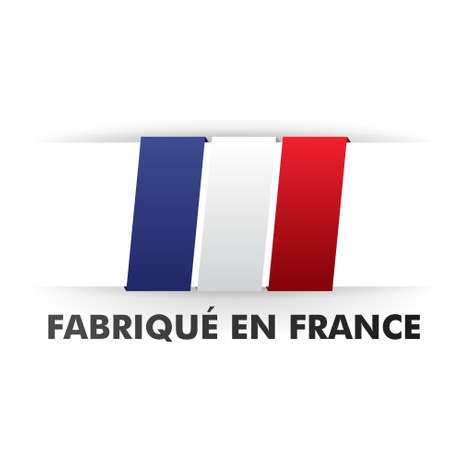made in france - fabriqué en franceのイラスト素材