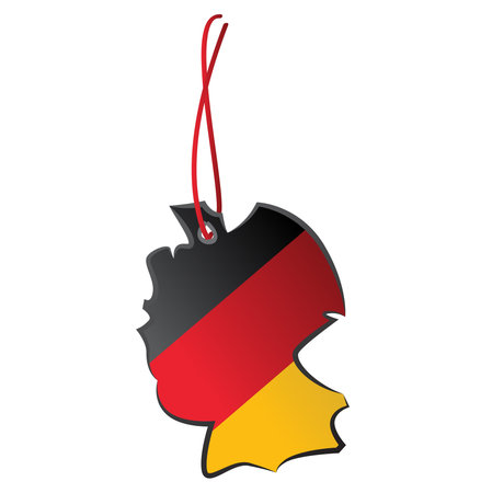 button   made in germany  のイラスト素材