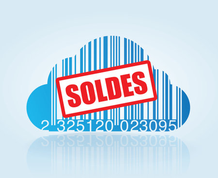 sale onlineのイラスト素材