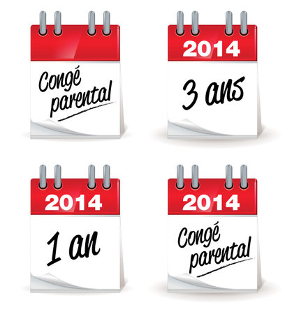 parental leaveのイラスト素材