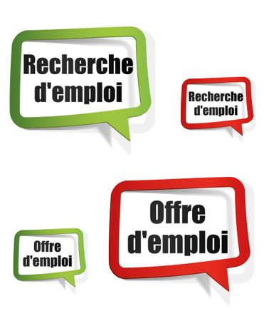 title search \ &#39;s employment / offer \&#39; s jobのイラスト素材