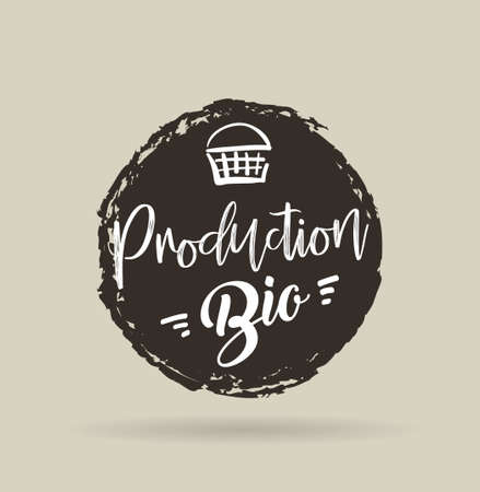 organic production vectorのイラスト素材