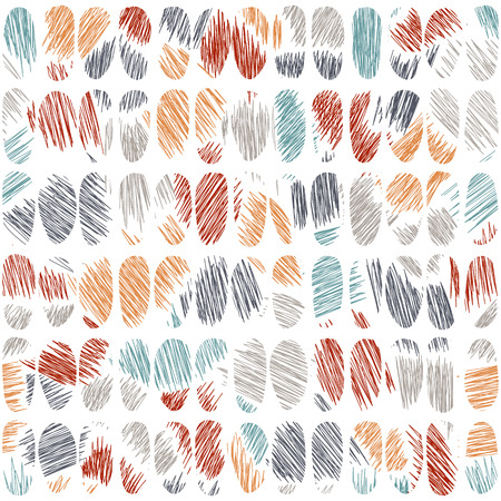 Abstract seamless pattern. Modern fashion design. Vector illustration. Good for textile design or wrapping.のイラスト素材
