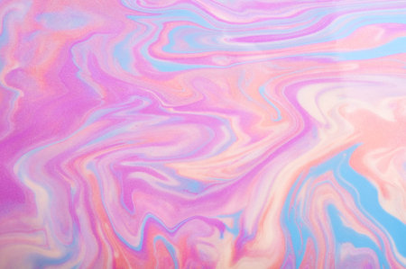 Fluid Art. Abstract colorful background, wallpaper. Mixing  paints. Modern art. Marble textureの写真素材