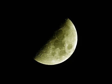 The satellite of our earth planet moonの写真素材
