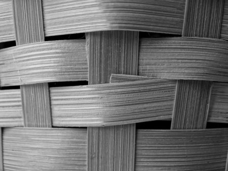 Wicker basket for things backgrounds textures wood