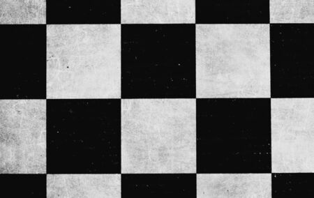 Old chess board retro vintage form square rhombus geometryの写真素材