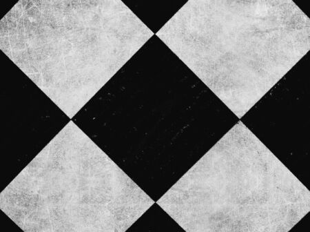 Old chess board retro vintage form square rhombus geometryの写真素材