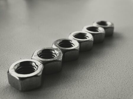 Female screw for repairs fasteners nuts thread toolの写真素材