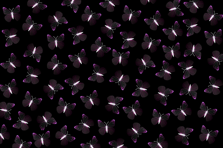 Fireflies on the background wallpaper texture shineの写真素材