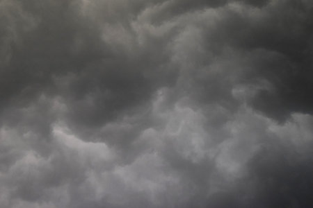 The sky going gray rain clouds, abstract photo
