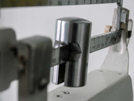 Old Russian vintage weight scalesの写真素材