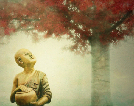 Meditation Buddha designの写真素材