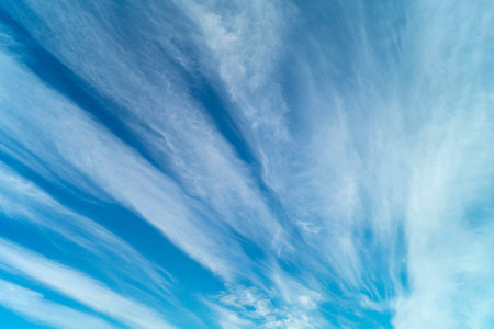 Natural background with white cloud on turn blue at bright solar day
