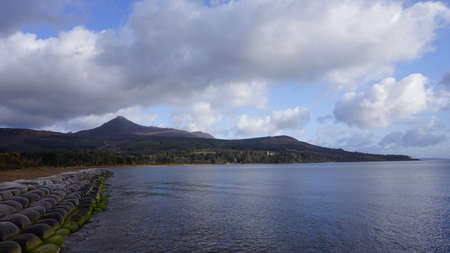 Seashore near Brodickの写真素材