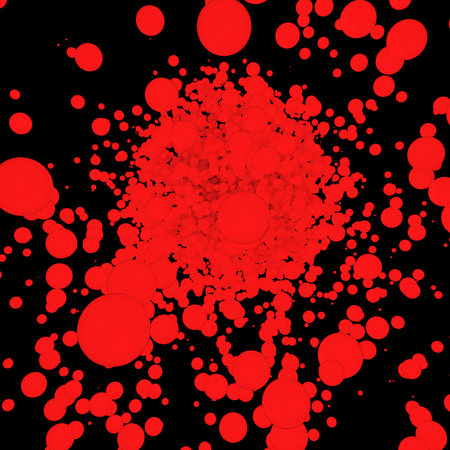 Beautiful Abstract Balls 3d Background