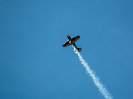 Airshow in Italy, near Parmaのeditorial素材