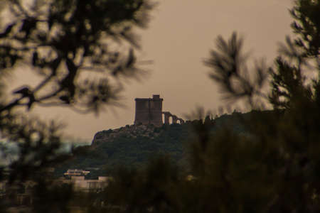Ionian tower near lecce, Italyの写真素材