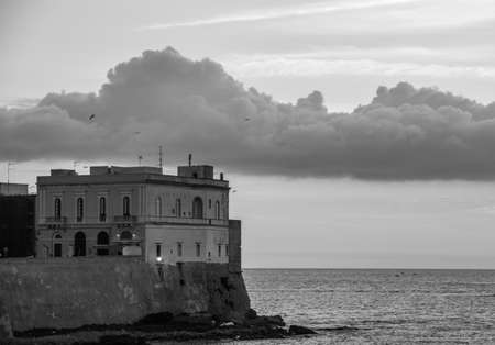 City of Gallipoli, Salento, South Italyの写真素材