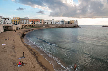 Beach of Gallipoli, Salento, South Italyの写真素材