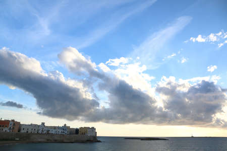 City of Gallipoli, Salento, South Italyの写真素材