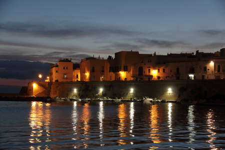 City of Gallipoli, Salento, South Italyの写真素材
