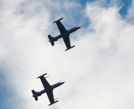 Flight training with MB339のeditorial素材
