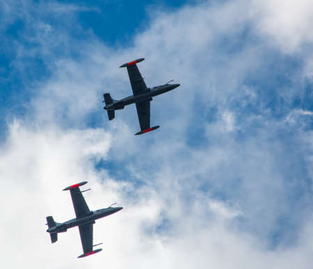 Flight training with MB339のeditorial素材