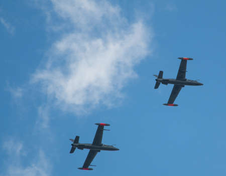 Flight training with MB339のeditorial素材