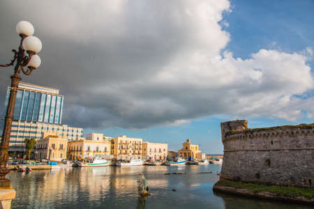 City of Gallipoli, Salento, South Italyのeditorial素材