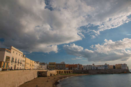 Beach of Gallipoli, Salento, South Italyの写真素材