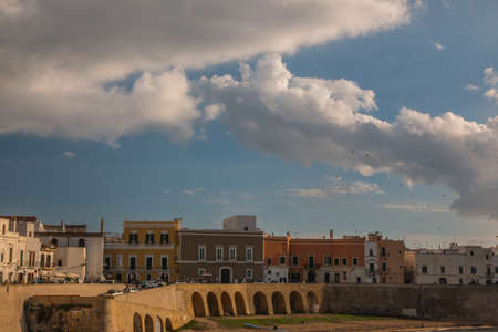 City of Gallipoli, Salento, South Italyの写真素材