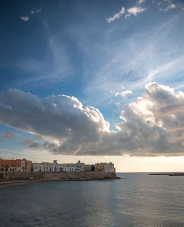 City of Gallipoli, Salento, South Italyの写真素材
