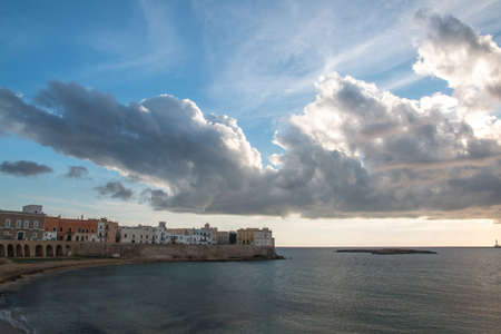 City of Gallipoli, Salento, South Italyの写真素材