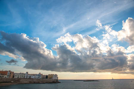 City of Gallipoli, Salento, South Italyの写真素材
