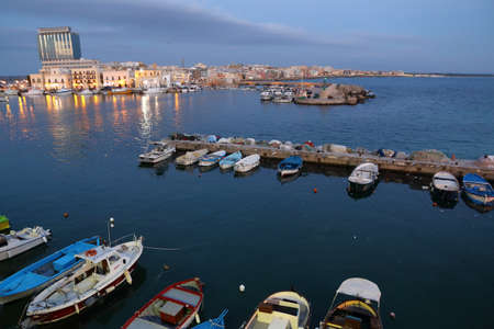 City of Gallipoli, Salento, South Italyの写真素材