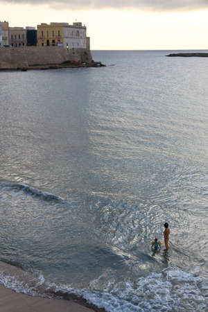Beach of Gallipoli, Salento, South Italyのeditorial素材