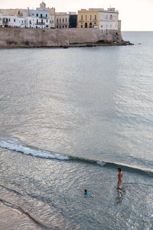 Beach of Gallipoli, Salento, South Italyのeditorial素材