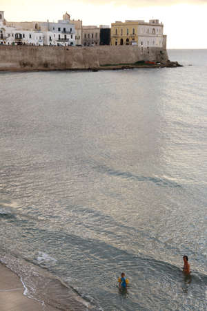 Beach of Gallipoli, Salento, South Italyのeditorial素材