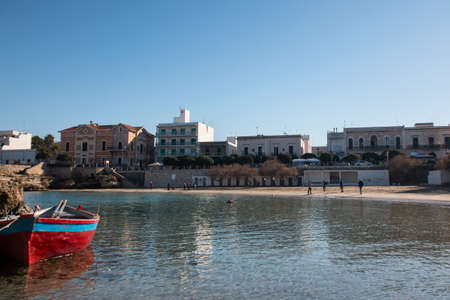 Santa Maria al Bagno, salento, italyの写真素材