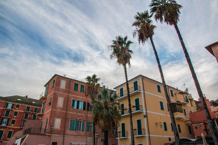 Tyrrhenian coast, Alassio, Italyのeditorial素材