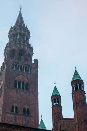Historical centre of Cremona, Italyの写真素材