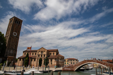 church of Murano island near Venice, Italy