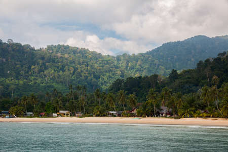 Tioman tropical island in Malaysiaの写真素材