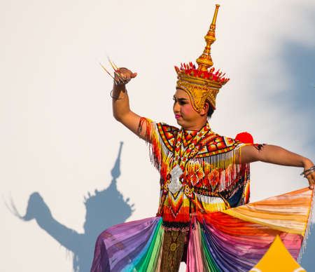 traditional thai costume, Bangkokのeditorial素材